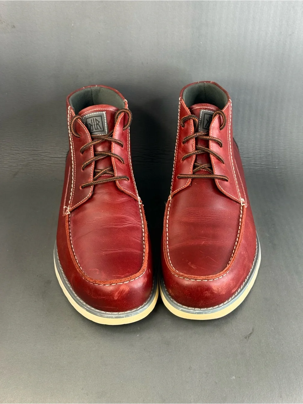 KLR Kendrick leather chukka boot shoes memory foam insoles men’s size 11.5